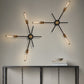 Frendorf | 2/3 Koppen Metalen Wandlamp Colonialistisch Zwart en Goud Gekruiste Woonkamer Wandbevestiging Verlichting