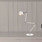 Dome Study Room Reading Lamp Metall 4"/8.5" Breit 1 Licht Industrie Stilvoll Schreibtischbeleuchtung in Weiß, 8"+8"/8"+8"+8" Länge Arm