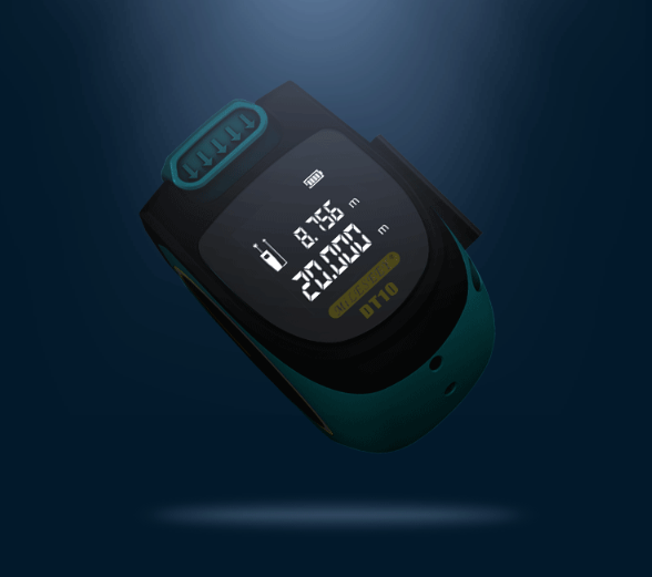 Frendorf | 2 In 1 Laser Maßband Werkzeug Elektronische Entfernung