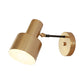 Frendorf | 1 Lamp Rond Wandlamp Modernistische Gouden Afwerking IJzeren Wandkandelaar Licht met Verstelbare Arm