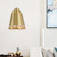 Frendorf | 4"/7.5"/12" W 1 Bulb Wandlamp Moderne Stijl Tapered/Drum/Oval Messing Binnen Wandgemonteerde Verlichting in Goud