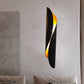 Frendorf | 2-Kopf Rollen Flush Mount Wandleuchte Minimalismus Schwarz/Weiß Metall Wandbeleuchtung