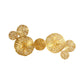 Frendorf | 3/6/7 Köpfe Messing Wandmontage Lampe Asiatischer Stil Gold-Finish Geätztes Lotusblatt Wandlicht Wandleuchte