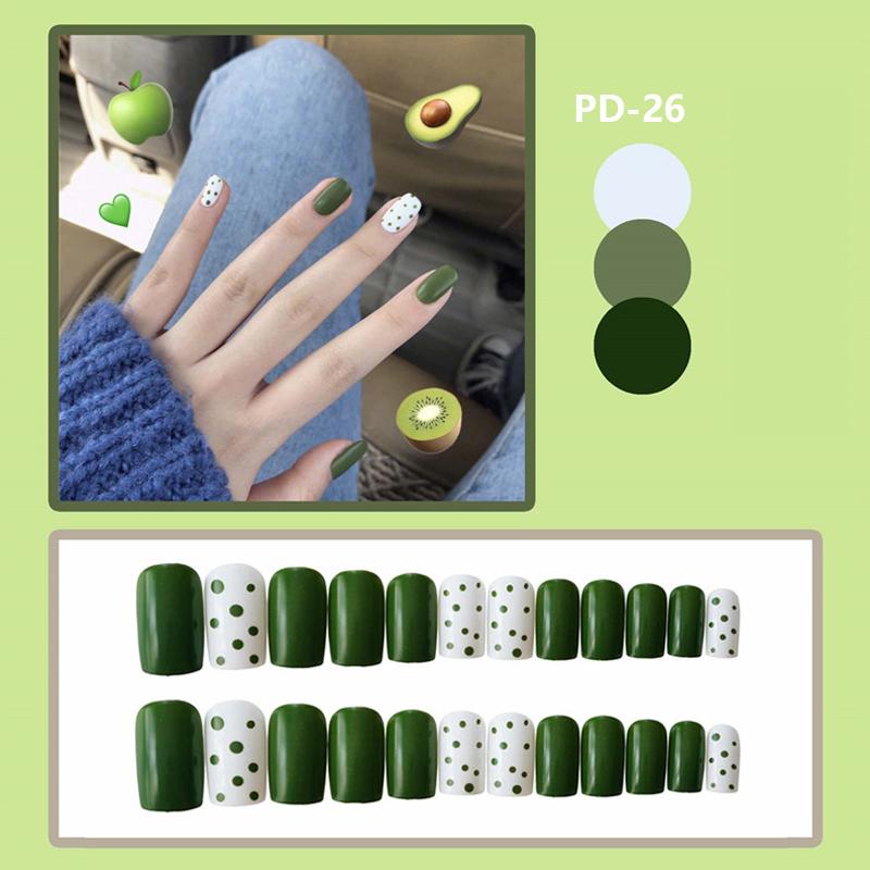 Frendorf | Vollabdeckende Fake Nail Tips (24 Stück)