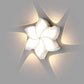 Zeitgenössische Einfachheit Aluminium Pinwheel Acrylschirm LED Wandleuchte Lampe für Schlafzimmer