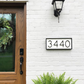 Frendorf | Moderne Hausnummer