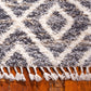 Frendorf | DiamondLuxe Shag - Teppich mit Diamantmuster | Shaggy Hochflorteppich | Weich & Modern | Perfekt für Wohnzimmer