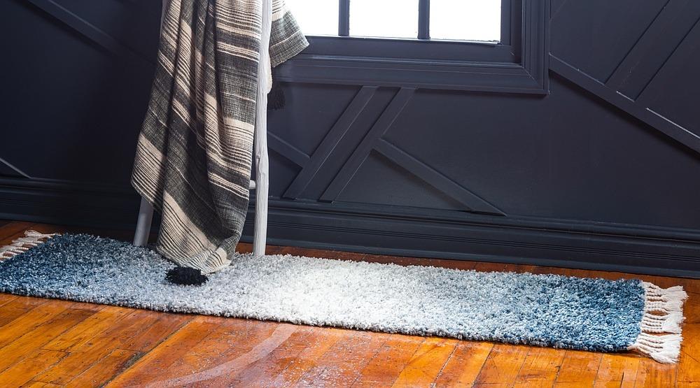 Frendorf | Velviona Gradient Shaggy Teppich | Weicher Hochflorteppich | Modernes Farbverlauf-Design