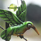 Frendorf | GardenGlow Solar Gartenleuchte | Metall-Design | Schmetterling, Libelle, Kolibri | Landschaftsbeleuchtung