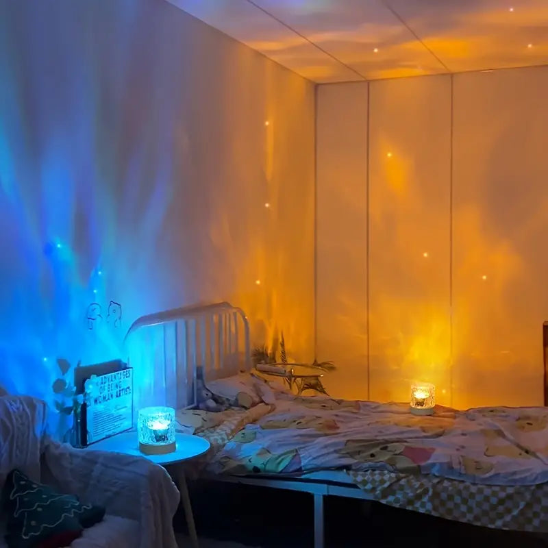 Farbwechselnde Lampe - Nia - Nordlicht - 16 Farben