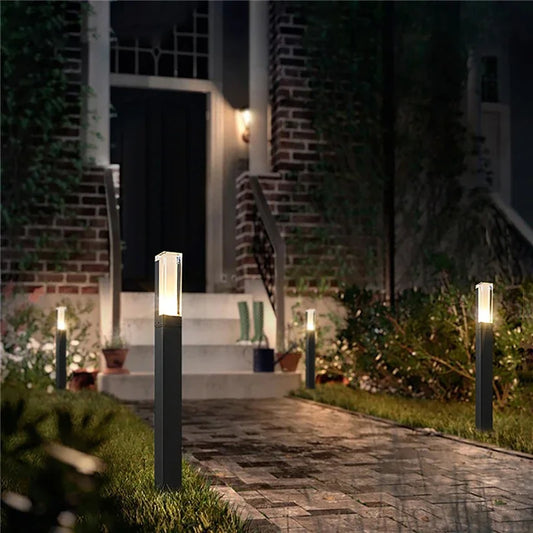 Elegante Solar-Post-Lichter