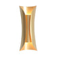 Frendorf | 13"/21"/30" H 2 Köpfe Wandleuchte Sconce Einfachheit Geformte Metall Wandmontage Lampe, Messing/Gold/Naturholz-Finish
