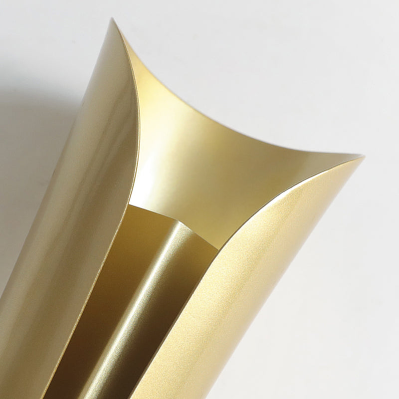 Frendorf | 13"/21"/30" H 2 Köpfe Wandleuchte Sconce Einfachheit Geformte Metall Wandmontage Lampe, Messing/Gold/Naturholz-Finish