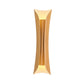 Frendorf | 13"/21"/30" H 2 Köpfe Wandleuchte Sconce Einfachheit Geformte Metall Wandmontage Lampe, Messing/Gold/Naturholz-Finish