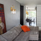 Frendorf | 1 Gloeilamp Wandlamp Traditionele Open Onderkant Metaal Wandverlichting Armatuur in Messing voor Woonkamer