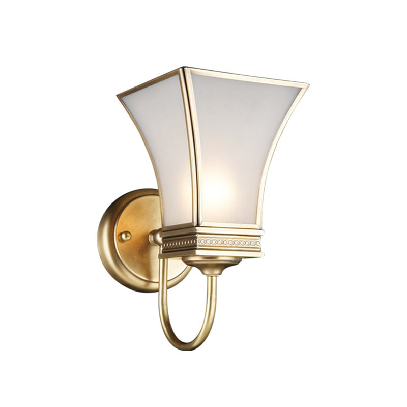 Frendorf | Bell Metall Wandleuchte Traditionell 1/2 Lampen Messing Wohnzimmer Wandbeleuchtung Fixture