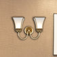 Frendorf | Bell Metall Wandleuchte Traditionell 1/2 Lampen Messing Wohnzimmer Wandbeleuchtung Fixture