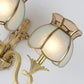 Frendorf | Metalen Messing Wandlamp Vogelkooi 1/2-Kop Traditioneel Wandverlichtingsarmatuur voor Woonkamer