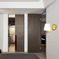 Frendorf | Gold 1/2-Pear Wall Light Lamp Modern Style White Glass Cup-Shaped Wall Lighting for Bedroom