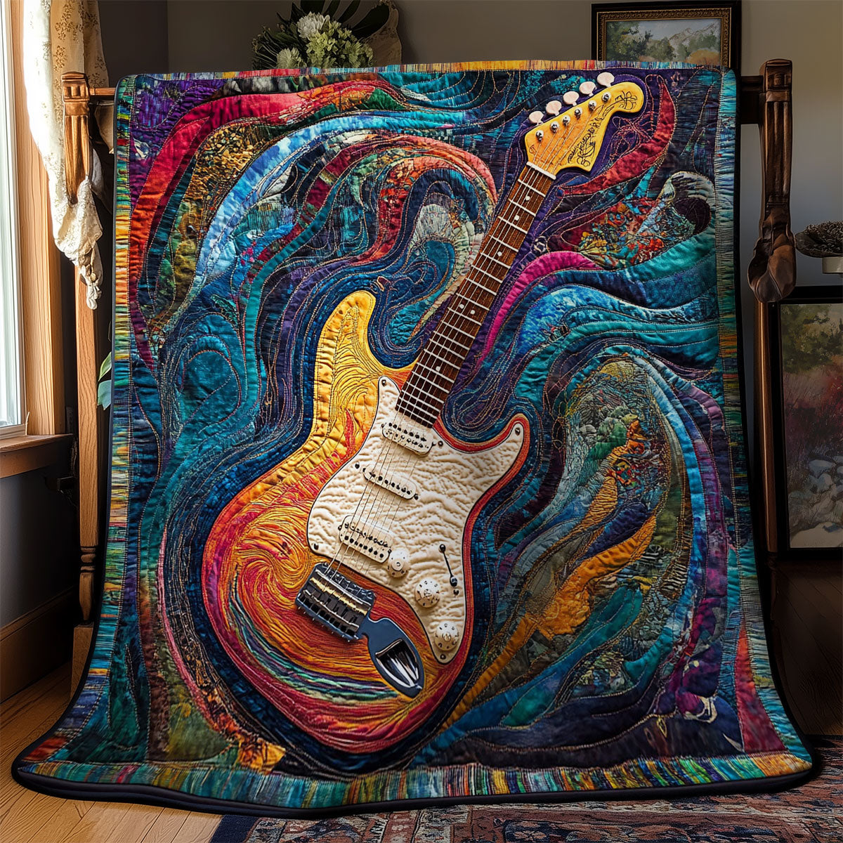 Elektrische Gitarre Quilt