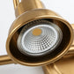 Frendorf | Messing Lineaire LED Vanity Verlichting Traditionele Metaal 2/3/4-Licht Badkamer Wandlamp Licht
