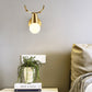 Frendorf | Traditionalisme Global Vanity Wandlamp 1/2/3-Kop Metaal Wandlamp in Messing voor Badkamer