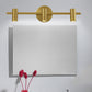 Frendorf | 2/3/4-Licht LED Tube Vanity Lampe Traditionelle Messing Metall Wand Sconce Beleuchtung für Badezimmer