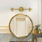 Frendorf | 2/3/4-Licht LED Tube Vanity Lampe Traditionelle Messing Metall Wand Sconce Beleuchtung für Badezimmer