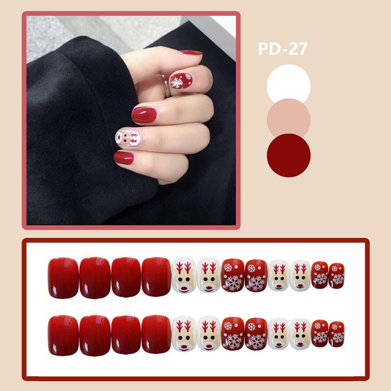 Frendorf | Vollabdeckende Fake Nail Tips (24 Stück)