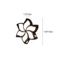 Zeitgenössische Einfachheit Aluminium Pinwheel Acrylschirm LED Wandleuchte Lampe für Schlafzimmer