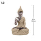 28 Stil Miniatur Buddha Statue Natur Sandstein Fengshui Thailand Buddha Skulptur Hindu Figurine Home Dekoratives Ornament 15