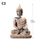 28 Stil Miniatur Buddha Statue Natur Sandstein Fengshui Thailand Buddha Skulptur Hindu Figurine Home Dekoratives Ornament 15