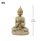 28 Stil Miniatur Buddha Statue Natur Sandstein Fengshui Thailand Buddha Skulptur Hindu Figurine Home Dekoratives Ornament 15