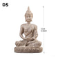 28 Stil Miniatur Buddha Statue Natur Sandstein Fengshui Thailand Buddha Skulptur Hindu Figurine Home Dekoratives Ornament 15