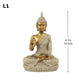 28 Stil Miniatur Buddha Statue Natur Sandstein Fengshui Thailand Buddha Skulptur Hindu Figurine Home Dekoratives Ornament 15