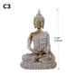 28 Stil Miniatur Buddha Statue Natur Sandstein Fengshui Thailand Buddha Skulptur Hindu Figurine Home Dekoratives Ornament 15