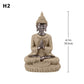 28 Stil Miniatur Buddha Statue Natur Sandstein Fengshui Thailand Buddha Skulptur Hindu Figurine Home Dekoratives Ornament 15