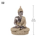 28 Stil Miniatur Buddha Statue Natur Sandstein Fengshui Thailand Buddha Skulptur Hindu Figurine Home Dekoratives Ornament 15
