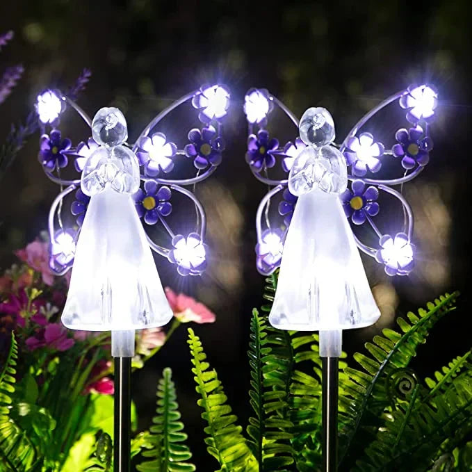 Frendorf | LumiWings Solarbetriebene Schmetterlingslichter – Verzaubernde Außenbereich Gartendekoration