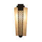 Frendorf | Schwarz Cloud/Trellis/Linear Wandbeleuchtung Traditionelle 1 Licht Flur Wandleuchte mit Zylinder Schirm