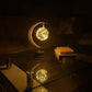 Frendorf | LunarGlow Magische Mondlampe | LED Stimmungslicht | 3D-Druck Design | Dekorative Beleuchtung für Zuhause