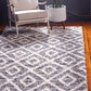 Frendorf | DiamondLuxe Shag - Teppich mit Diamantmuster | Shaggy Hochflorteppich | Weich & Modern | Perfekt für Wohnzimmer