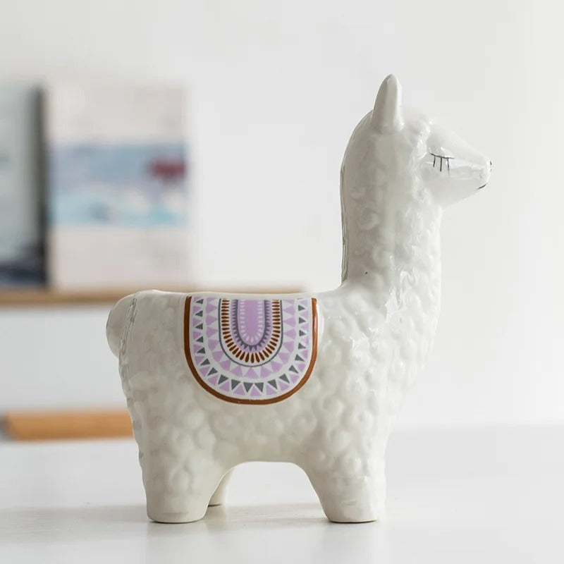 Frendorf | AlpacaSprout - Schöner Alpaka-Sukkulenttopf für dein Zimmer