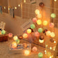 Royallure Baumwollballon-Lichterkette – Gemütliche Dekoration für Zuhause & Feiern