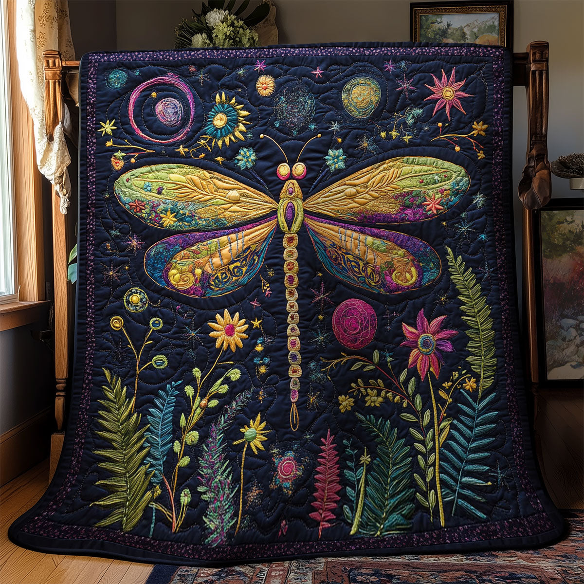 Mystic Dragonfly Quilt