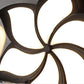 Zeitgenössische Einfachheit Aluminium Pinwheel Acrylschirm LED Wandleuchte Lampe für Schlafzimmer