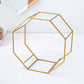 Frendorf | GeoFrame Keramik Wandpflanztopf mit Metallrahmen | Octagon Design