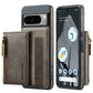 Frendorf | 2 In 1 Abnehmbares Magnetisches Leder Reißverschluss Geldbörse Etui Mit Kartenfach Für Google Pixel 8