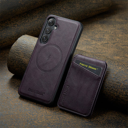 Frendorf | 2 In 1 Magnetische Geldbörse Leder Flip-Handyhülle Für Samsung S24