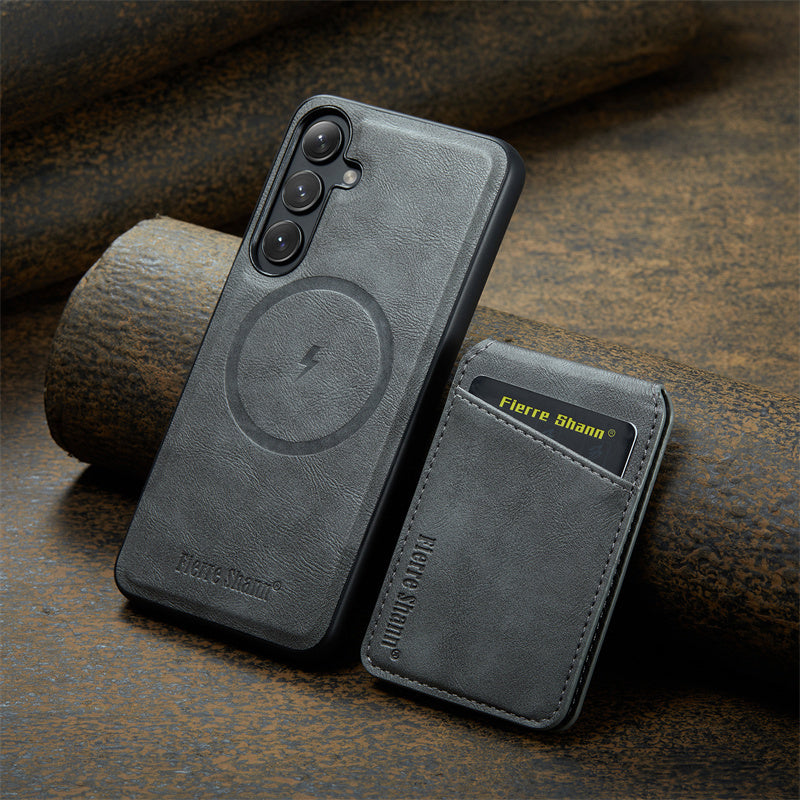 Frendorf | 2 In 1 Magnetische Geldbörse Leder Flip-Handyhülle Für Samsung S24